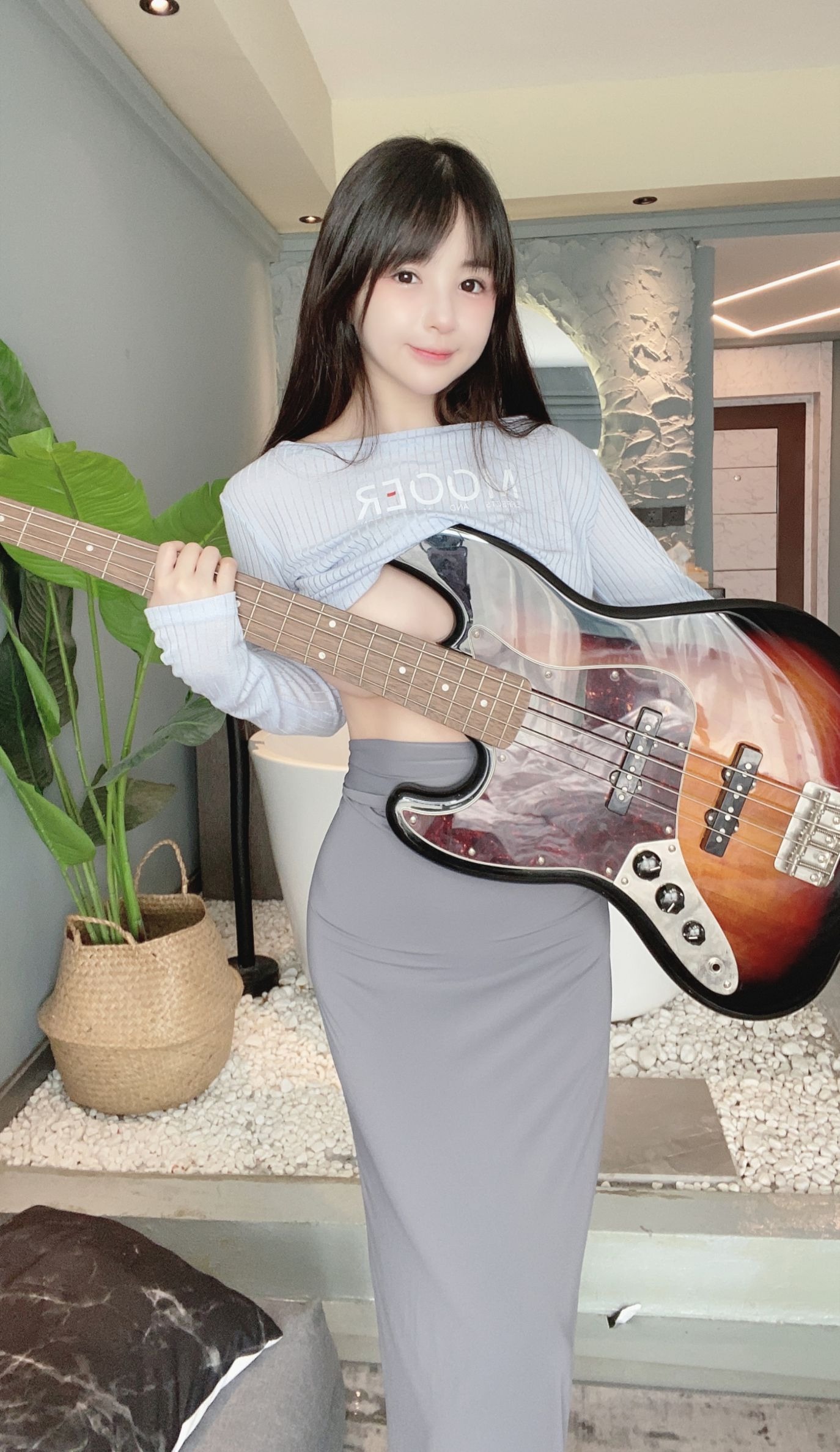桜井宁宁 - 吉他妹妹 - 写真摄影作品第11张照片，d387003420248ee2d87e7