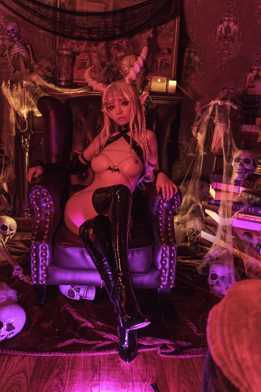 爆机少女喵小吉 - 永恒魅魔 - 写真摄影作品第48张照片，2062fbcc4ddd4c1c8750d