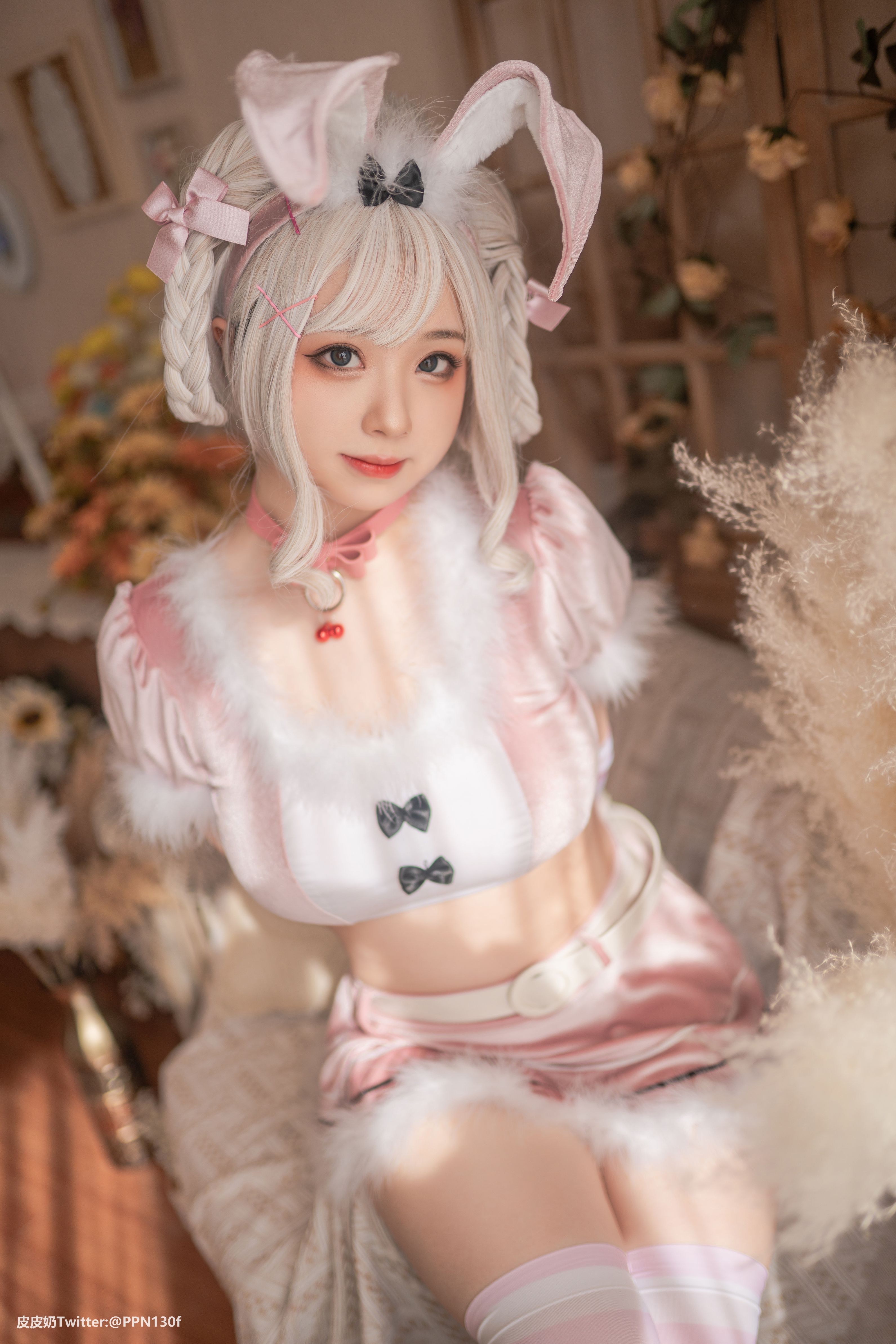 皮皮奶可可爱了啦 - Vol.27 粉色兔兔 - 写真摄影作品第42张照片，787544bd22ff9697e7e16