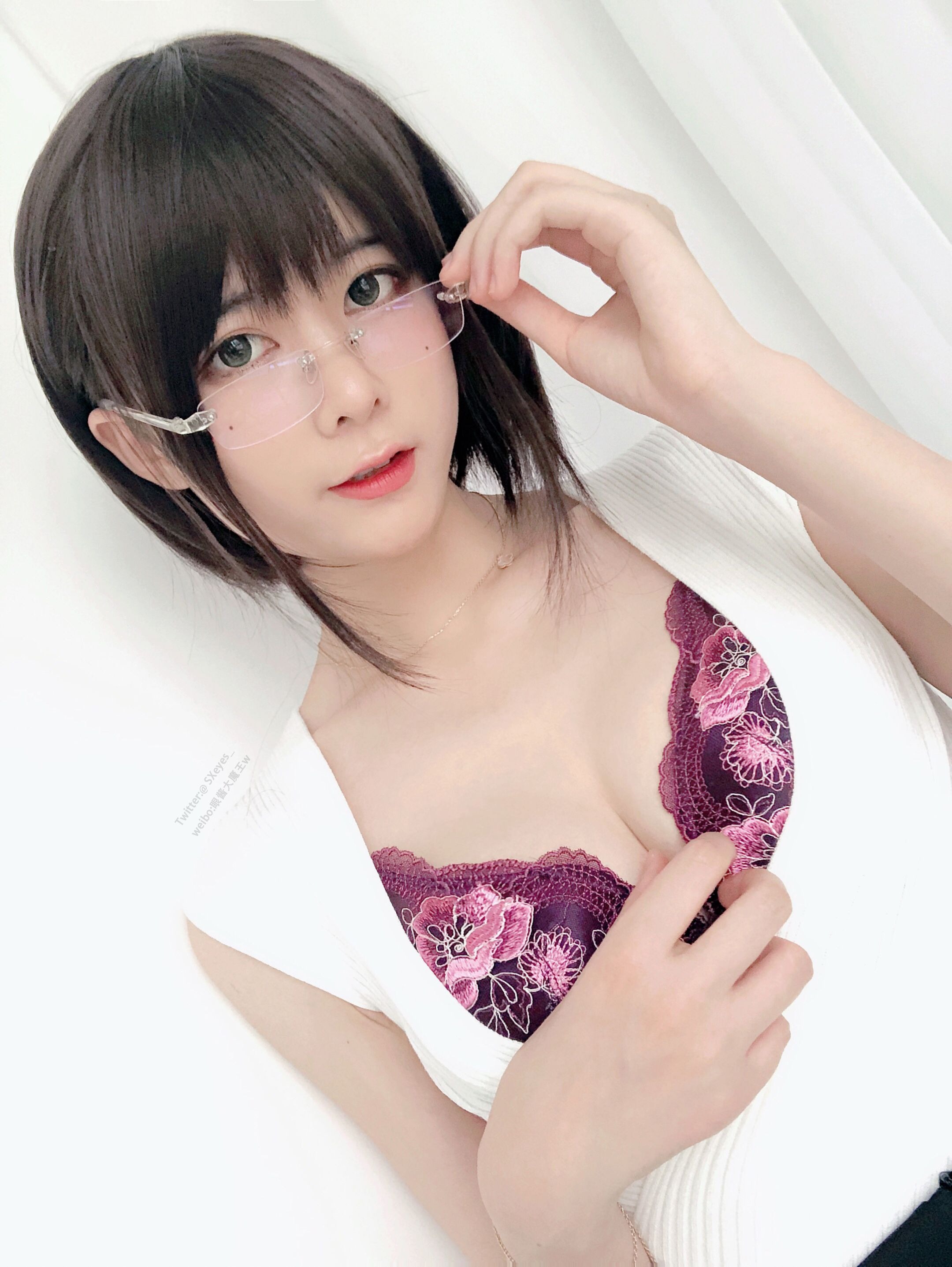 眼酱大魔王w - 办公小姐姐w - 写真摄影作品第2张照片，caca00f3e8b6f23e5a53e