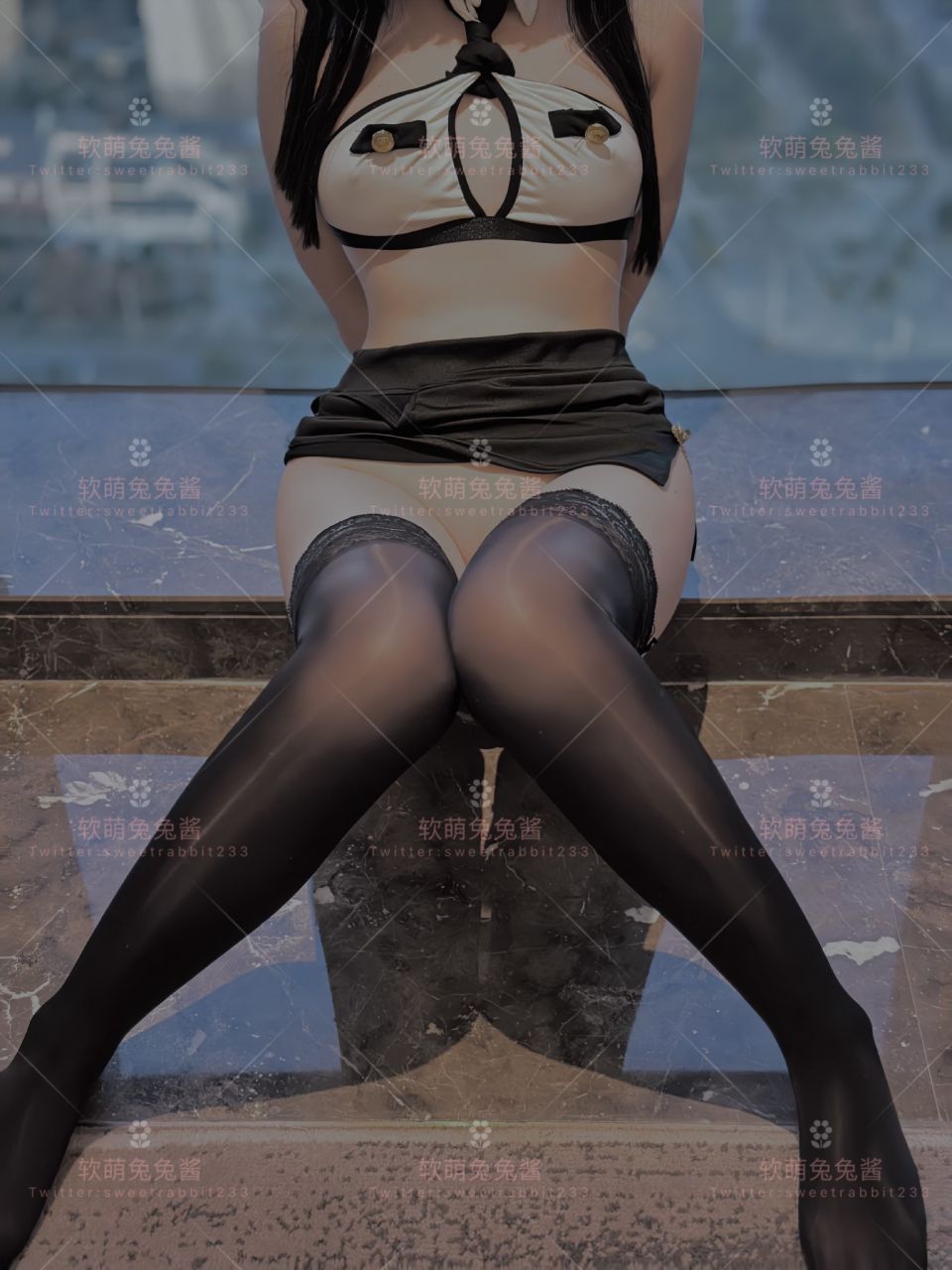 软萌兔兔酱 - 反差秘书 - 写真摄影作品第15张照片，c2aa80b2d8b9f9def1b26