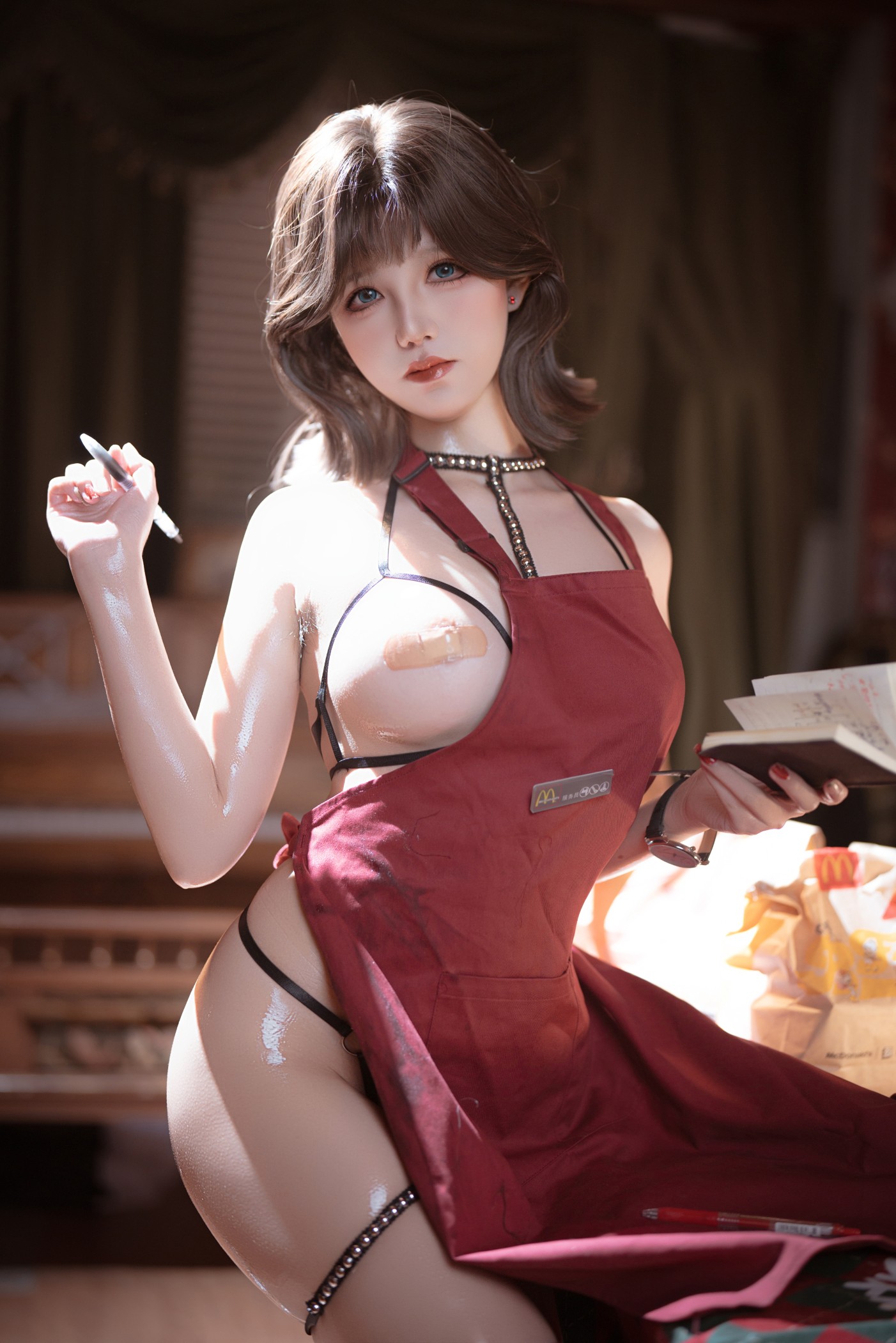 阿薰 kaOri - 围裙下的秘密 +自拍花絮[172P40GIF13V] - 写真摄影作品第138张照片，1754628086476