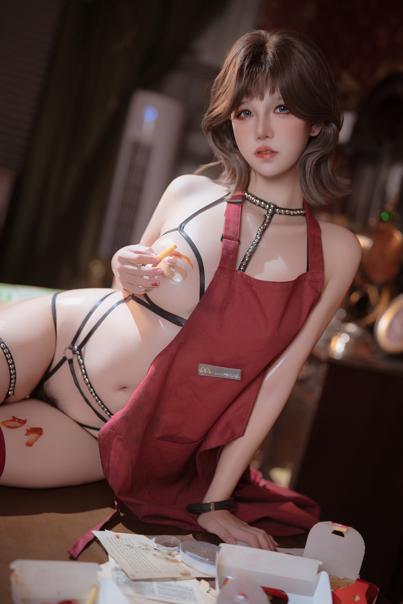 阿薰 kaOri - 围裙下的秘密 +自拍花絮[172P40GIF13V] - 写真摄影作品第97张照片，1754628121263