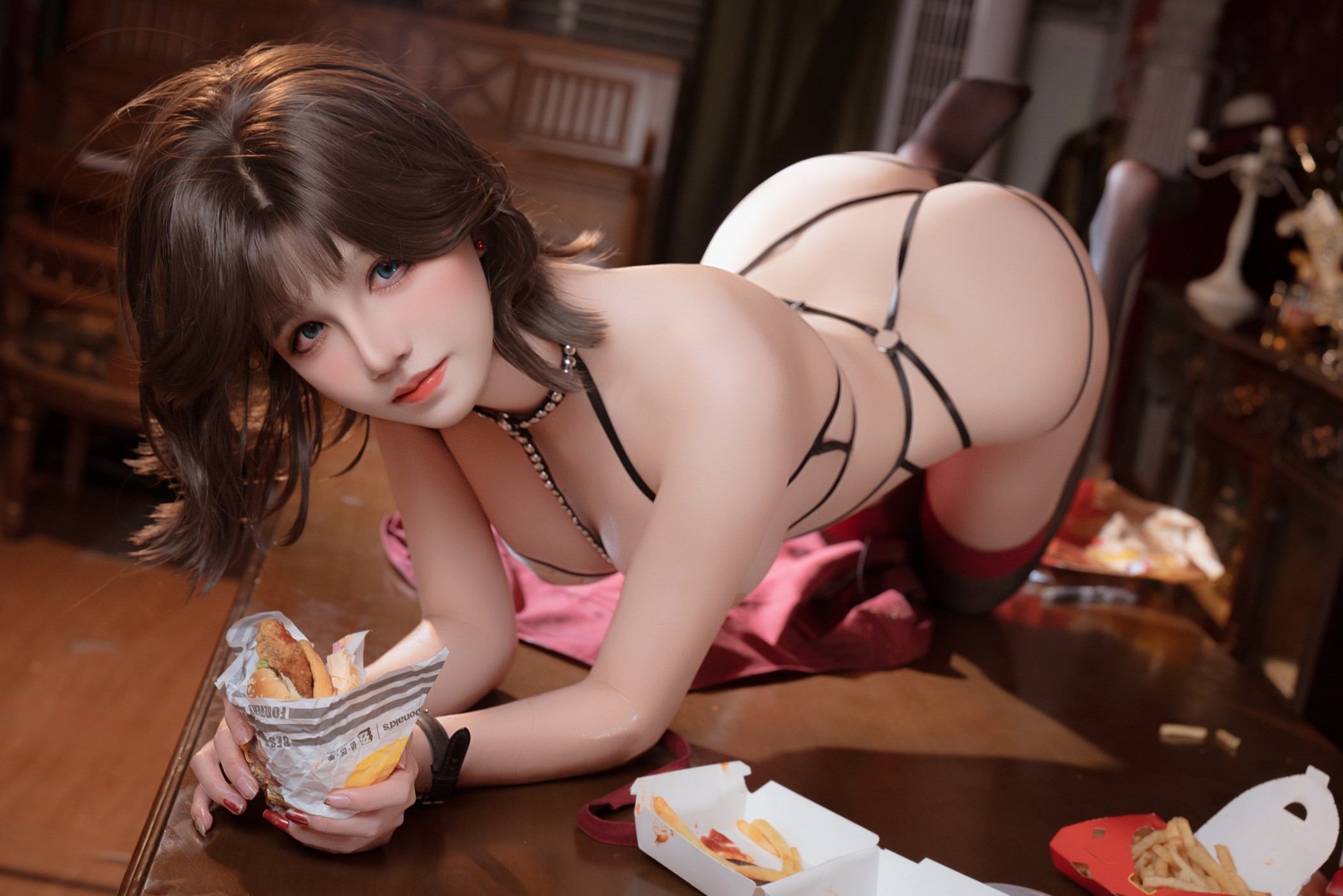 阿薰 kaOri - 围裙下的秘密 +自拍花絮[172P40GIF13V] - 写真摄影作品第43张照片，1754628166697