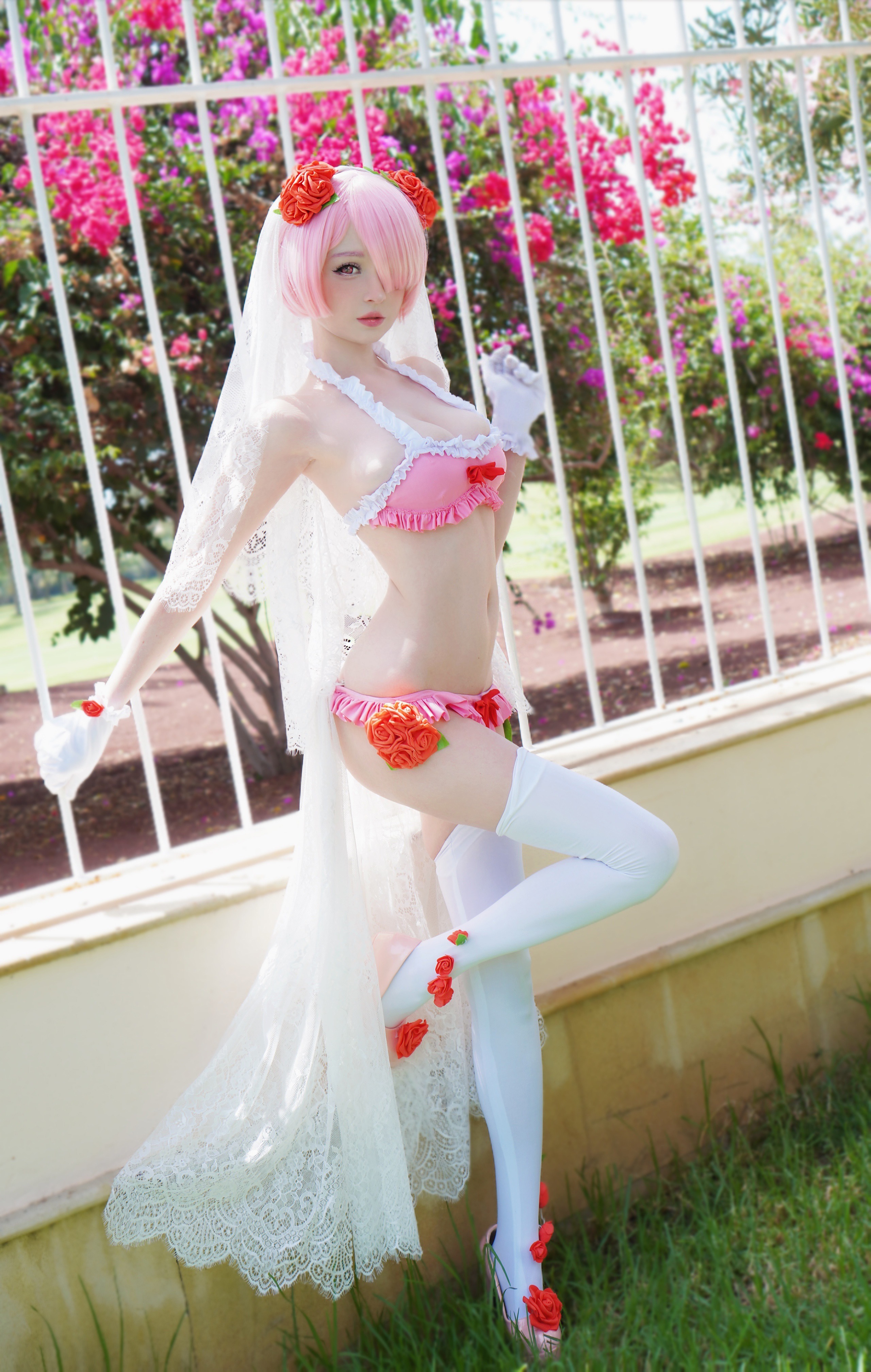 Hidori Rose   玫瑰嫁衣 [31P] - 写真摄影作品第18张照片，83ebdbe8fad61eb5190ab