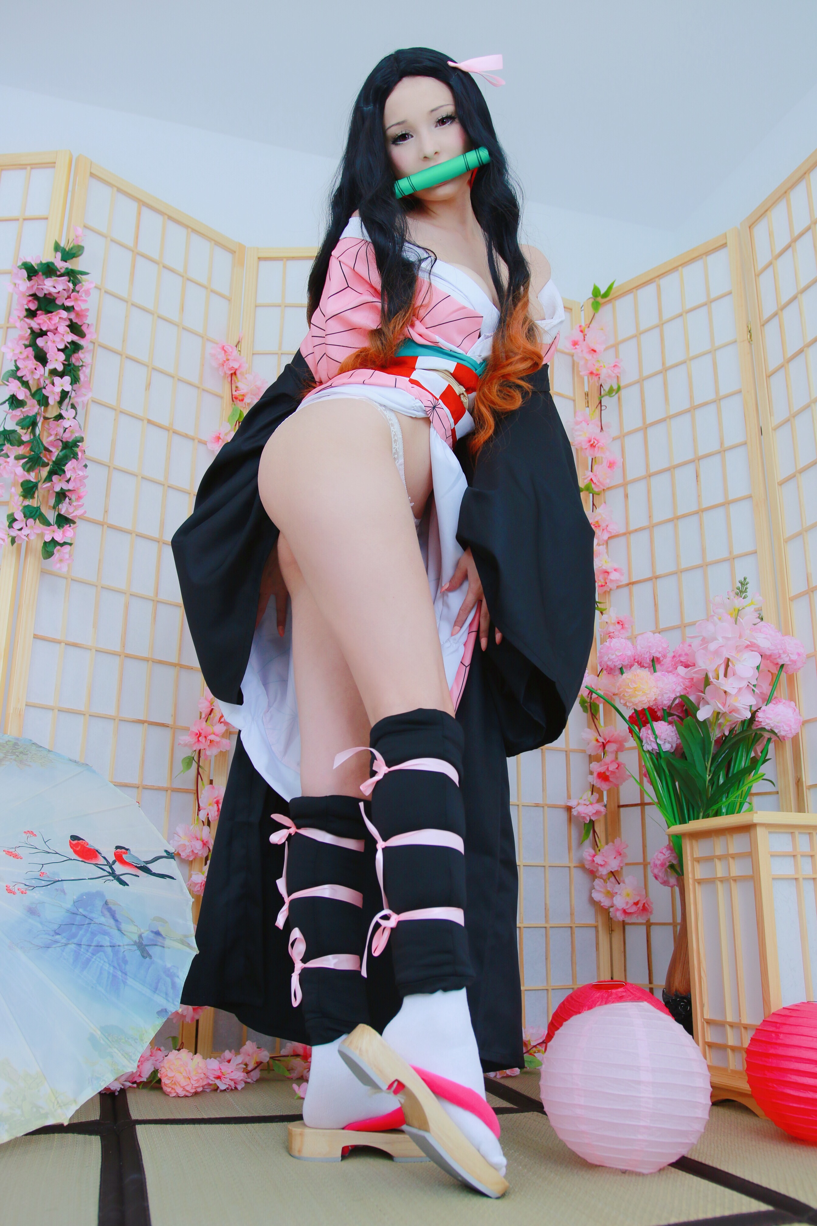 Hidori Rose   鬼灭 弥豆子 [43P1V] - 写真摄影作品第43张照片，046036293c916e378ca23