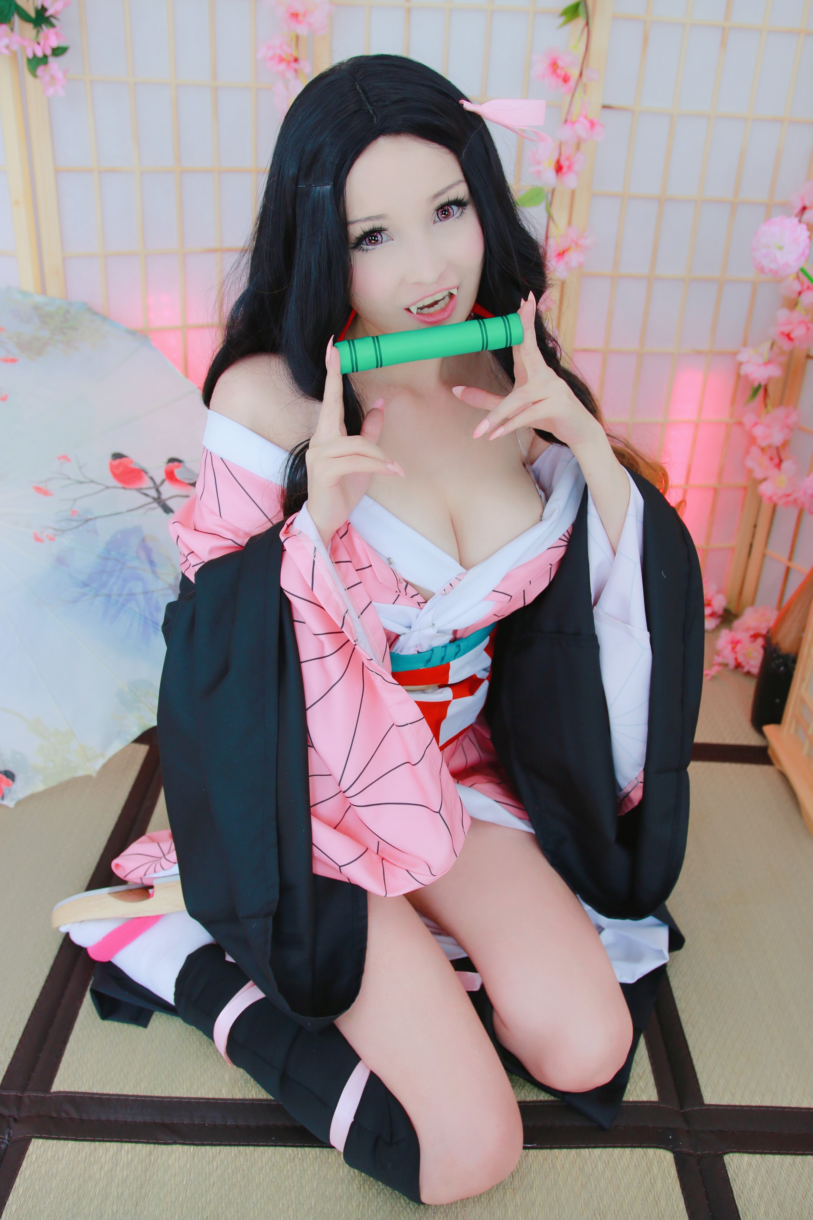Hidori Rose   鬼灭 弥豆子 [43P1V] - 写真摄影作品第8张照片，c96d8210655f386129cae