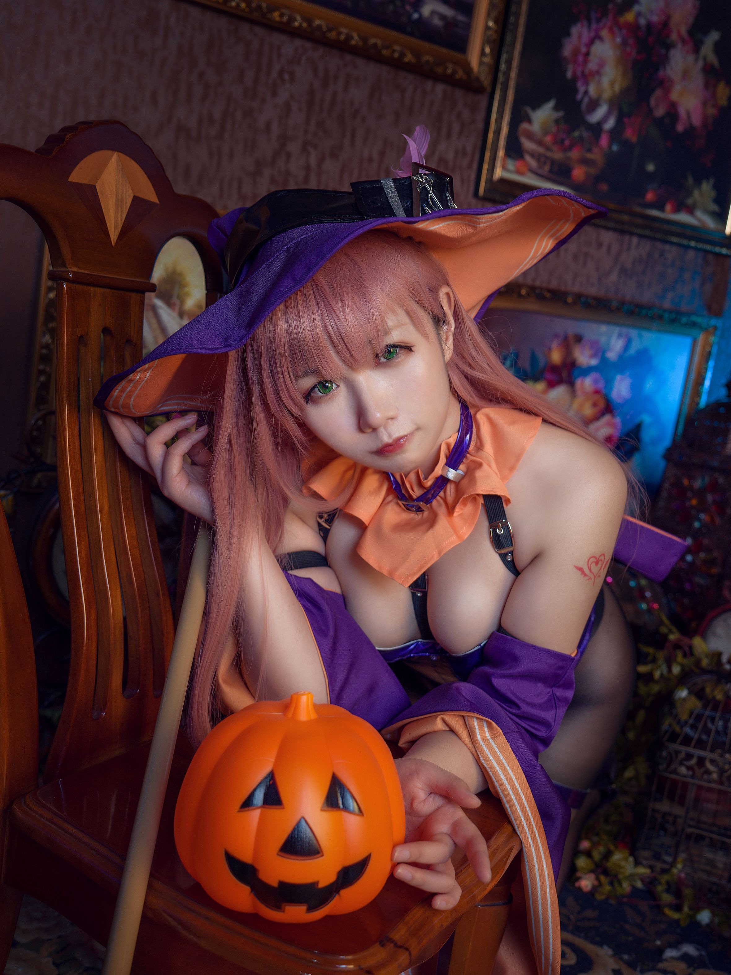 Makachan 麻花麻花酱   Memphis Halloween (Azur Lane) [40P] - 写真摄影作品第35张照片，26ab8175a5ee462c8a071