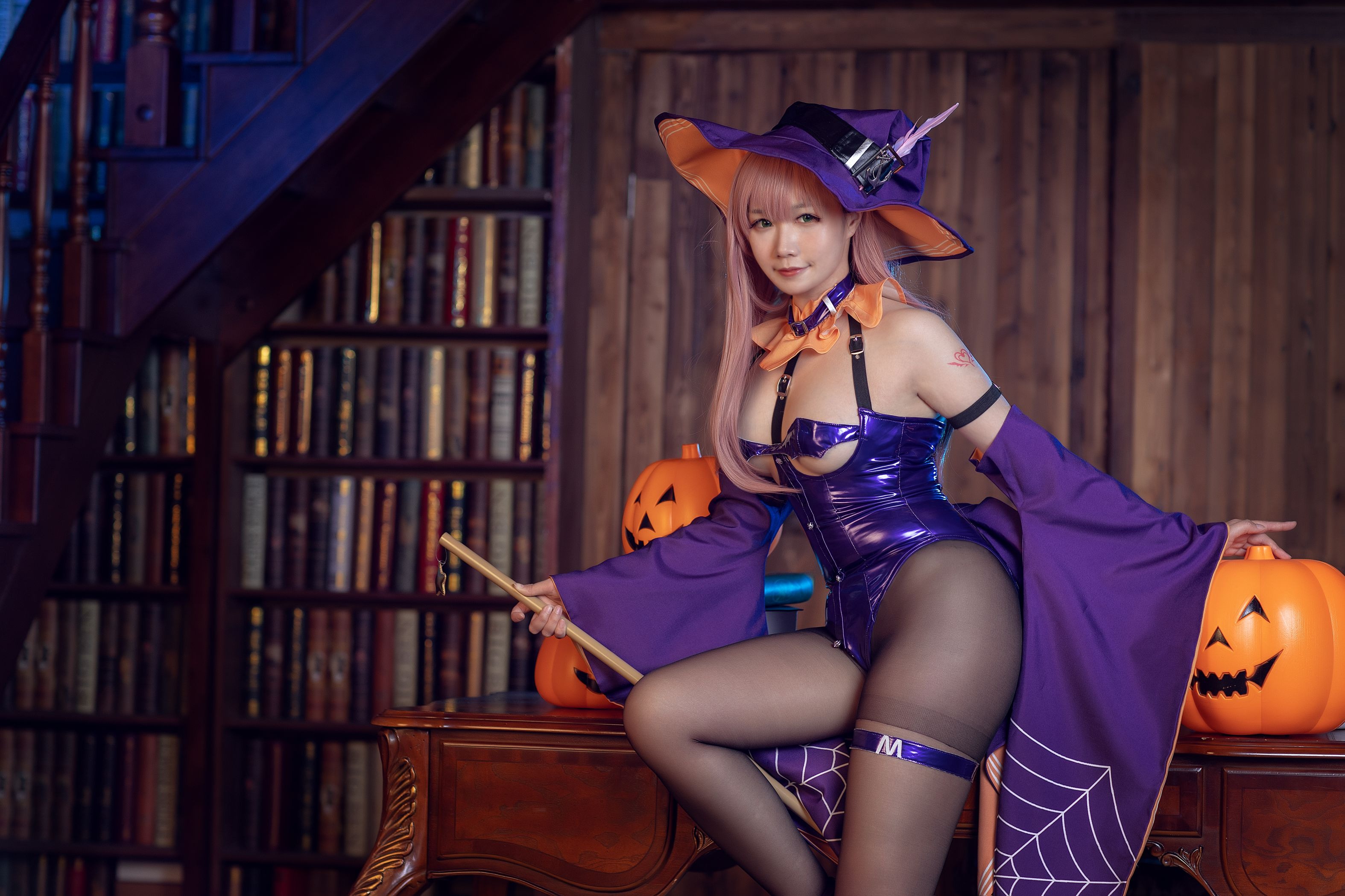Makachan 麻花麻花酱   Memphis Halloween (Azur Lane) [40P] - 写真摄影作品第13张照片，b728fb141d72299404c18