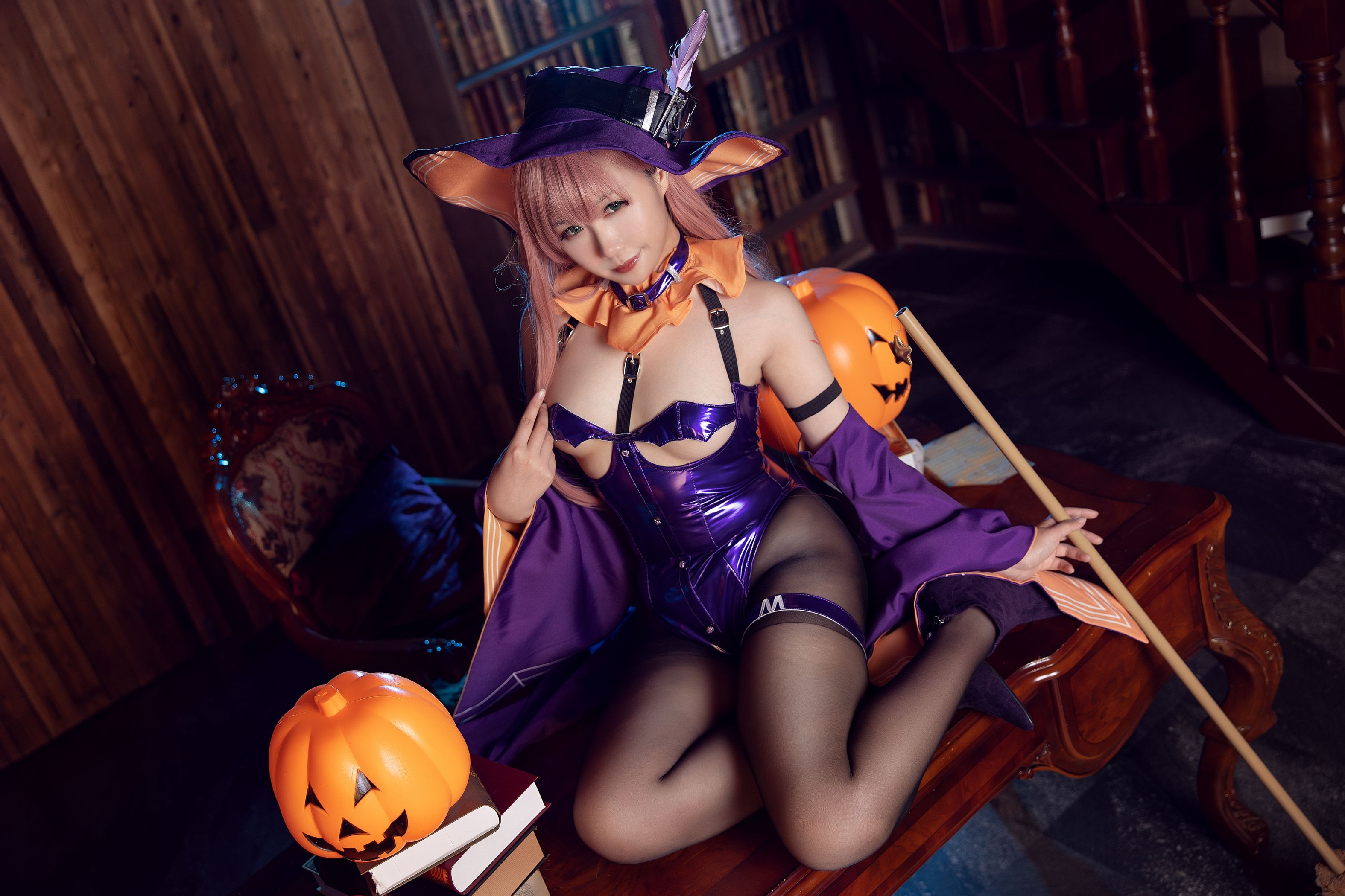 Makachan 麻花麻花酱   Memphis Halloween (Azur Lane) [40P] - 写真摄影作品第9张照片，c9daea5a75e2a1924399a