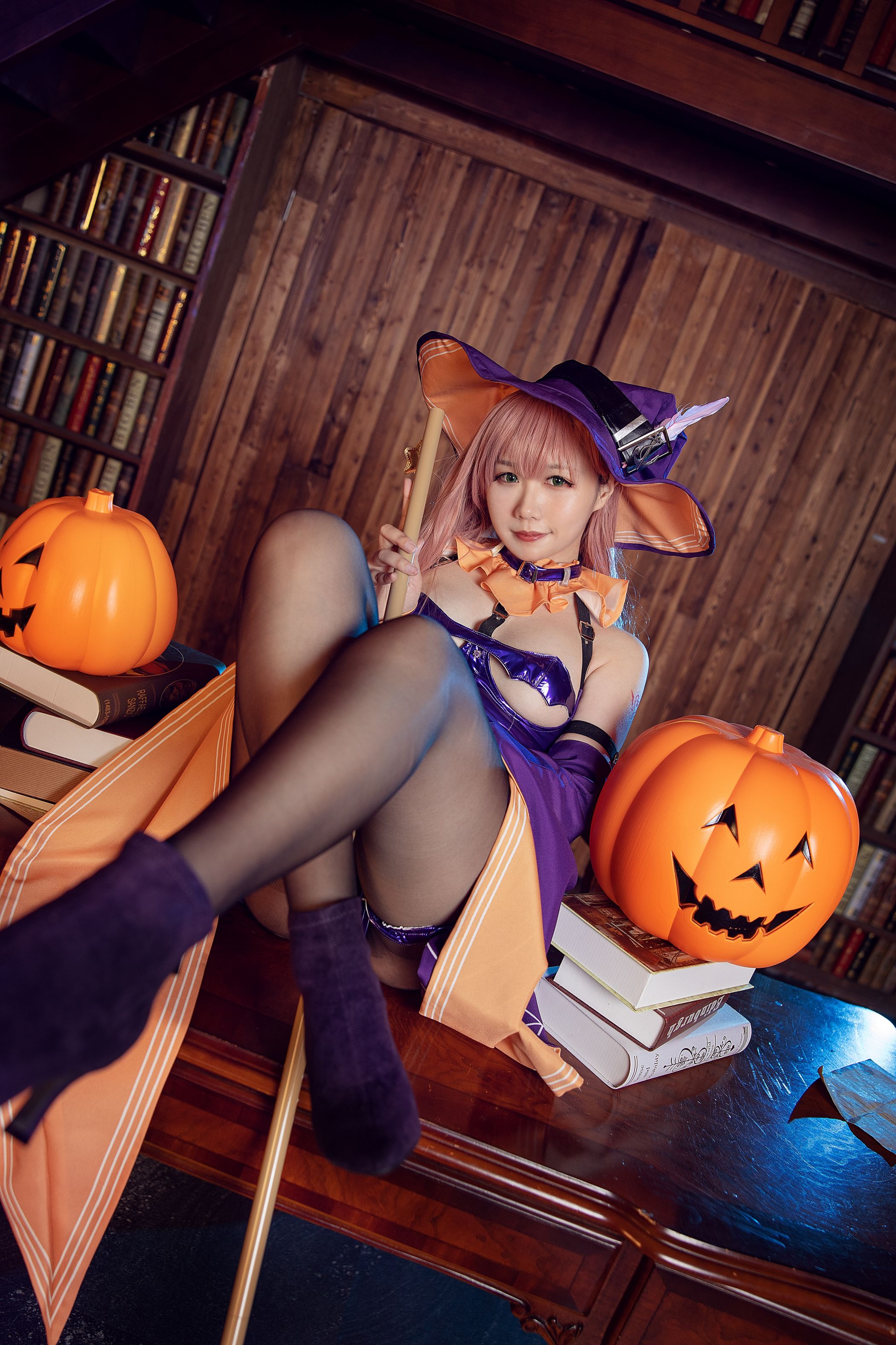Makachan 麻花麻花酱   Memphis Halloween (Azur Lane) [40P] - 写真摄影作品第6张照片，e12a3bb70e8a318e21aeb