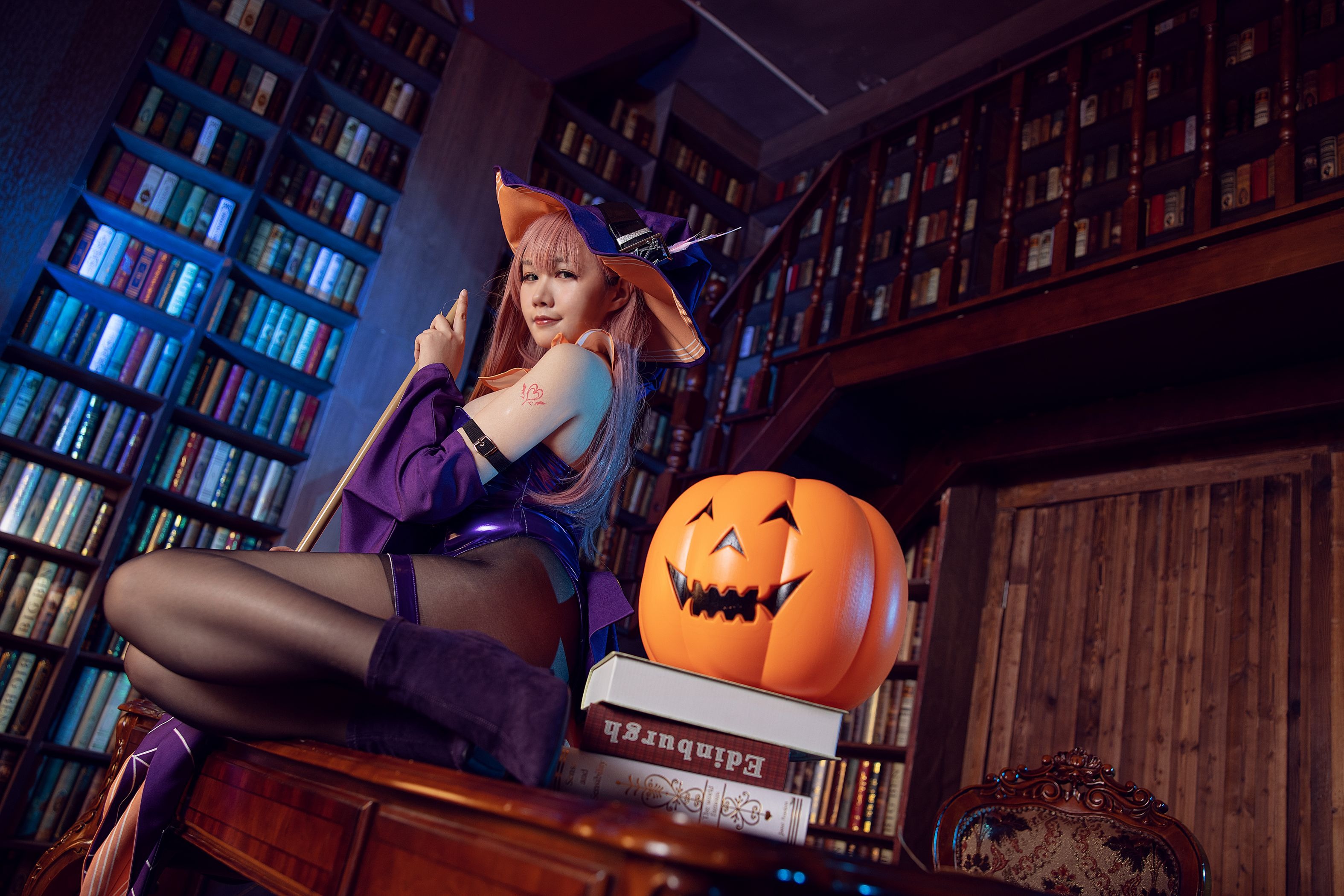 Makachan 麻花麻花酱   Memphis Halloween (Azur Lane) [40P] - 写真摄影作品第3张照片，f5a08d840a42a9518ee34