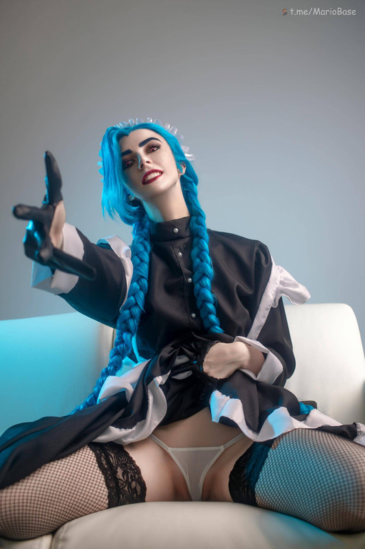 Mik Allen@Miakanayuri - Jinx Maid - 写真摄影作品第33张照片，Mario-Base-Mik-Allen-03-1