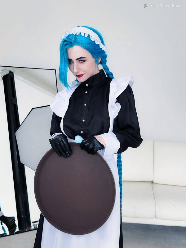 Mik Allen@Miakanayuri - Jinx Maid - 写真摄影作品第20张照片，Mario-Base-Mik-Allen-15-1