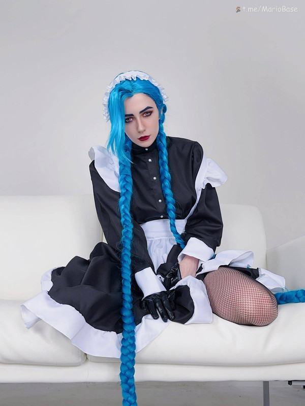 Mik Allen@Miakanayuri - Jinx Maid - 写真摄影作品第19张照片，Mario-Base-Mik-Allen-19-1