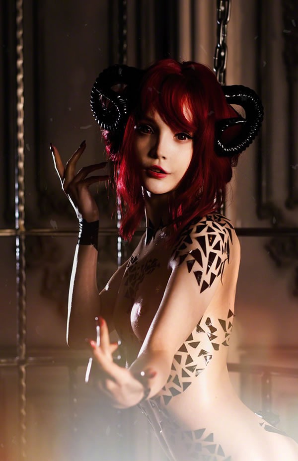 Rocksy Light   魅魔Cos - 写真摄影作品第17张照片，aa3c720a7f3f46c054c78